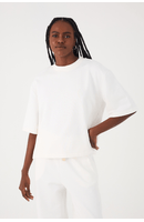 T-shirt Moletom Com Bordado