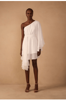 Vestido Chiffon Ombro Só Faixa