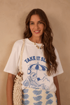 T-shirt Silk Take It Slow
