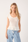 Blusa Tricot Detalhe Amarração