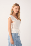 Blusa Tricot Detalhe Amarração
