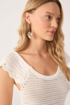 Blusa Tricot Detalhe Amarração