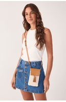 Bolsa Porta Celular Crochê