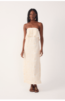 Vestido Midi Bordado Cadarço