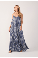 Vestido Cropped Estampa Guarda-sol