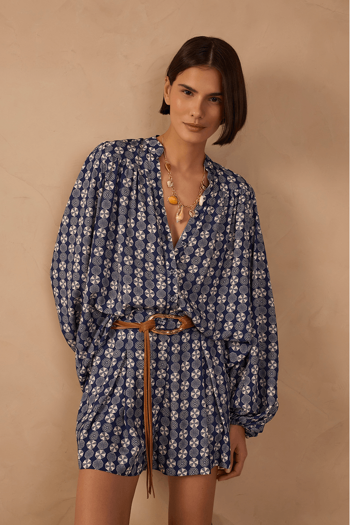 Camisa Estampa Guarda-sol