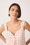 Blusa Linho Xadrez