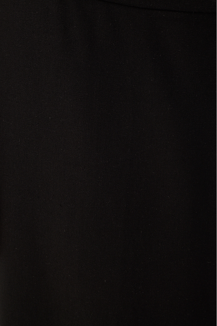 Saia Midi Linho Botões