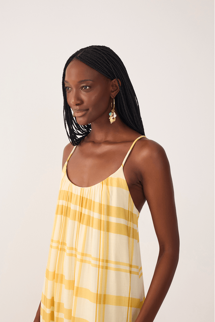 Vestido Cropped Estampa Frescor