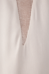 Vestido Cropped Linho Com Tela