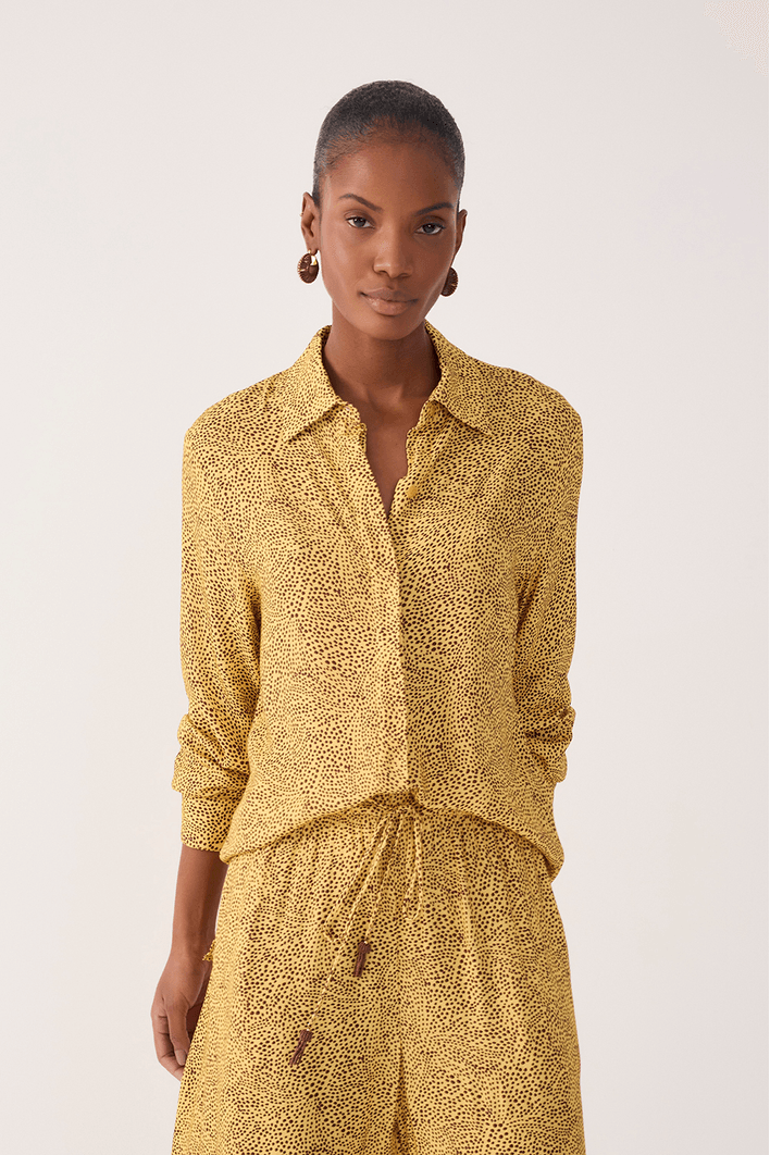 Camisa Estampa Gotas