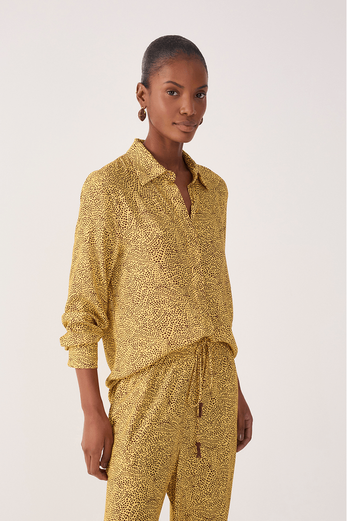 Camisa Estampa Gotas