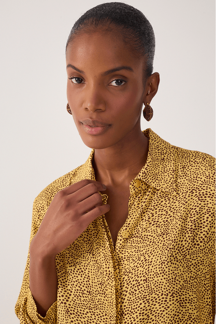 Camisa Estampa Gotas