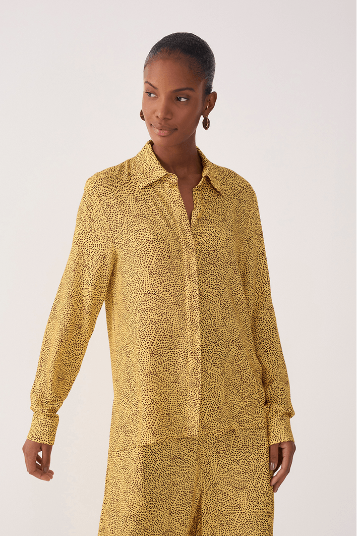 Camisa Estampa Gotas