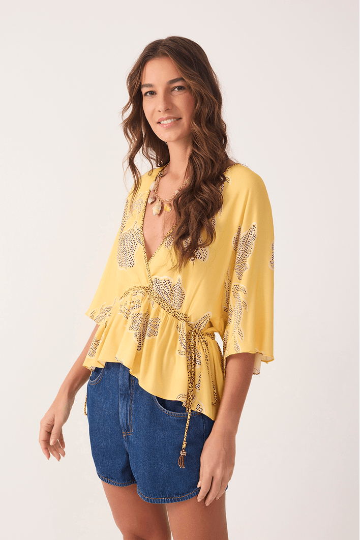 Blusa Estampa Laguna Mix
