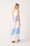 Vestido Longo Linho Recortes