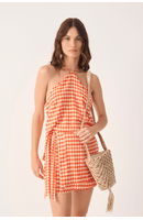 Blusa Estampa Escama Vermelha