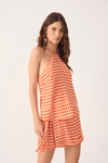 Blusa Estampa Escama Vermelha