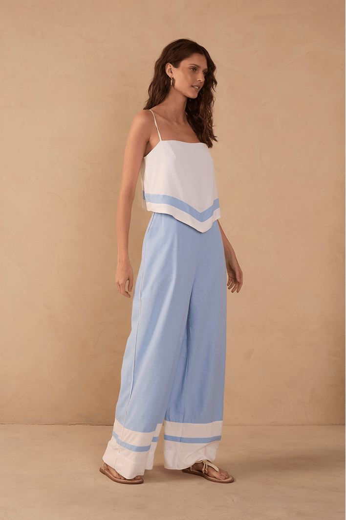 Macacao Linho Recortes