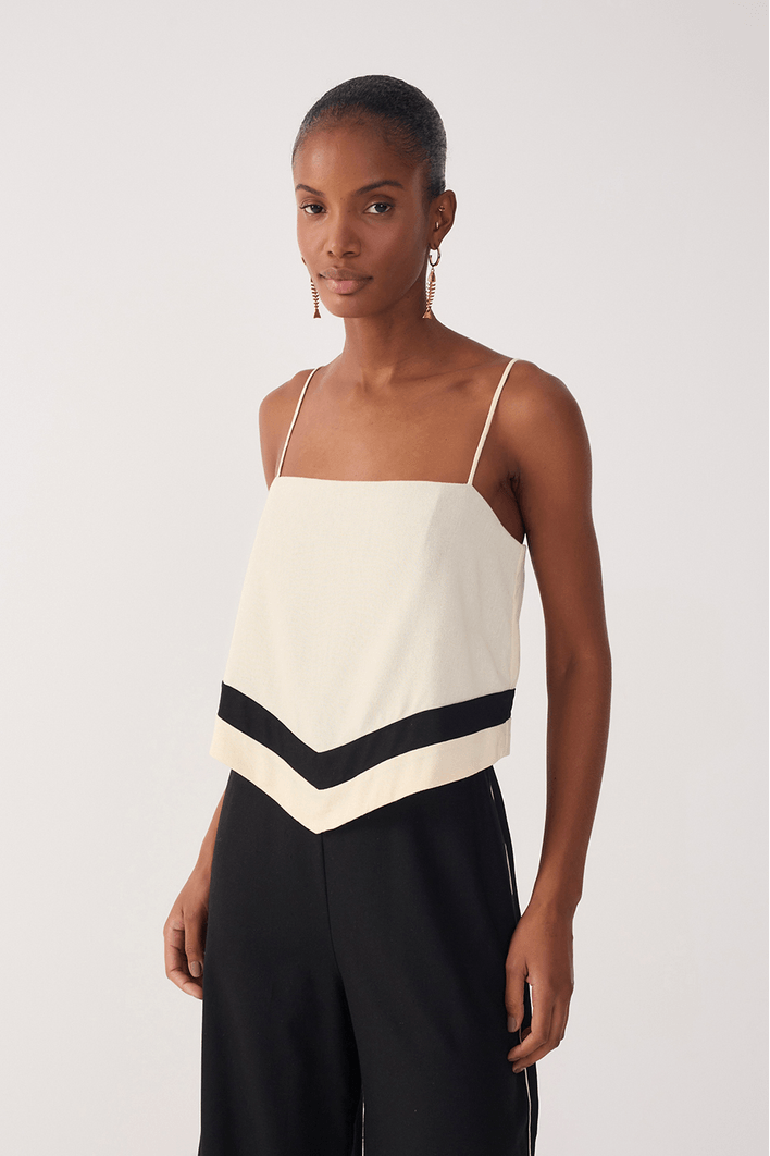 Macacao Linho Recortes