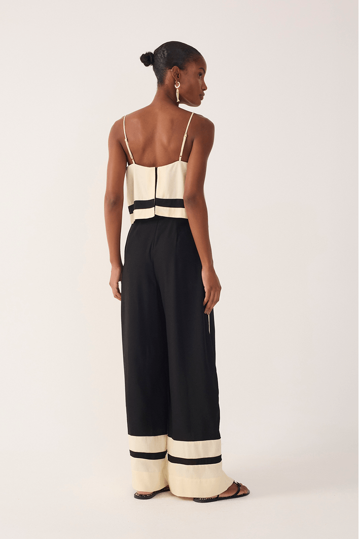 Macacao Linho Recortes