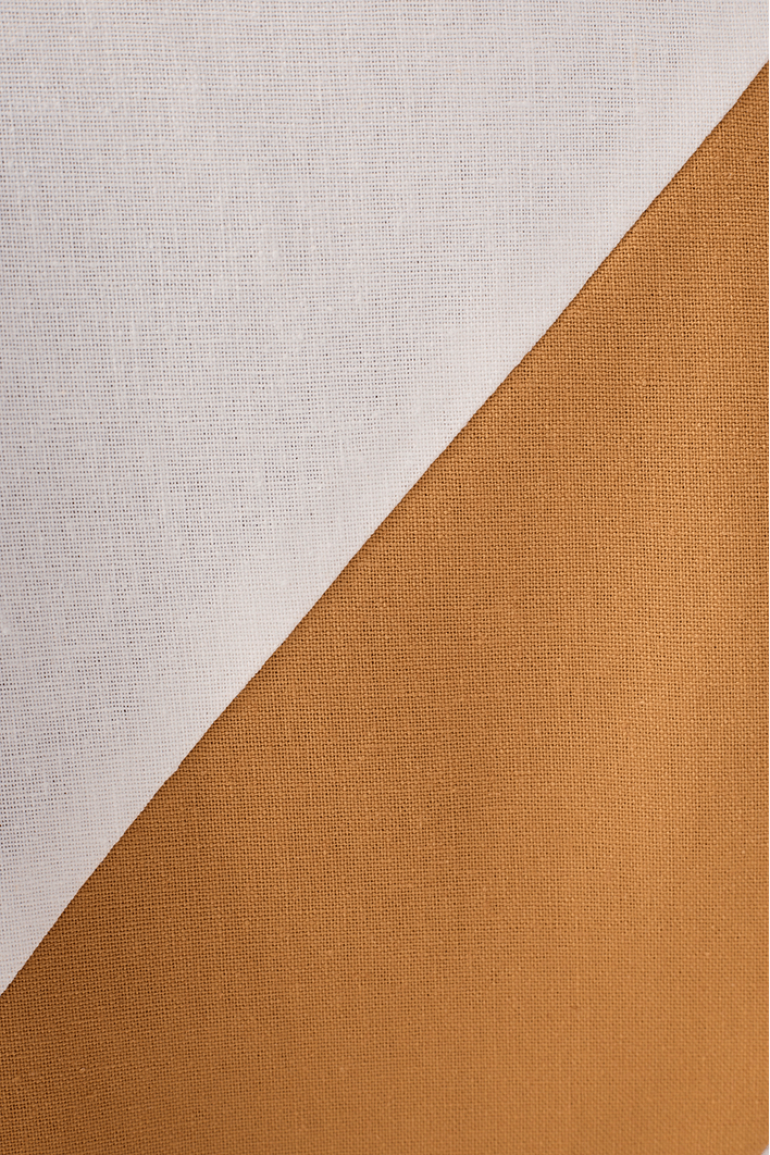 Saia Midi Linho Bicolor