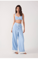 Calça Linho Bicolor