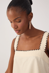 Blusa Linho Miçanga