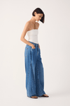 Calça Jeans Recortes