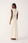 Vestido Cropped Linho Argola Miçanga