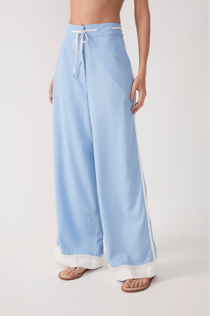 Calça Linho Bicolor