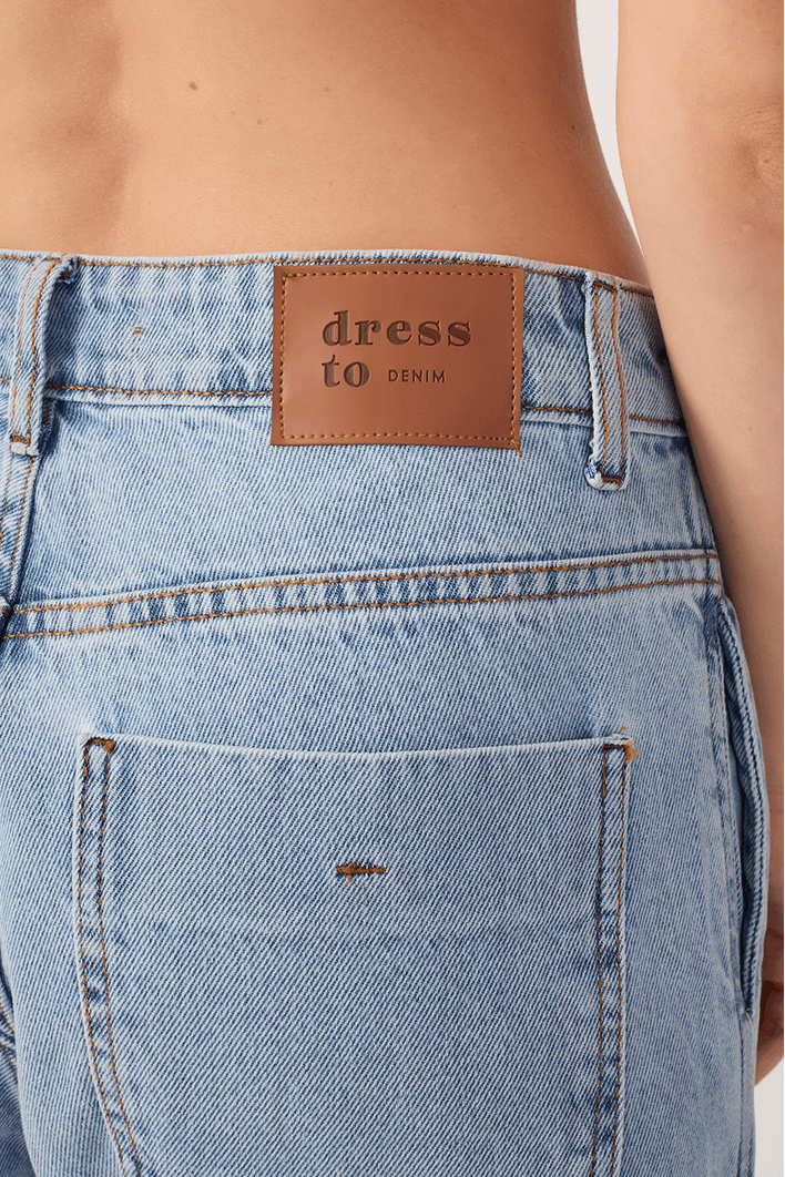 Calça Jeans Vintage Recortes