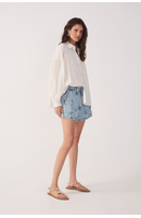Short Jeans Vintage Recortes