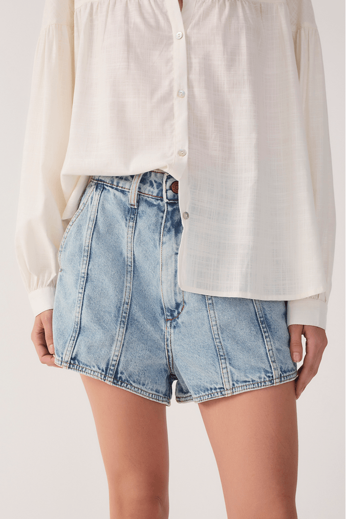 Short Jeans Vintage Recortes