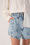 Short Jeans Vintage Recortes
