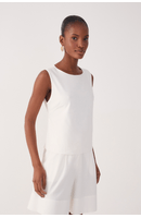 Blusa Linho Retinha Amarração