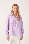 Camisa Algodão Ombro Deslocado