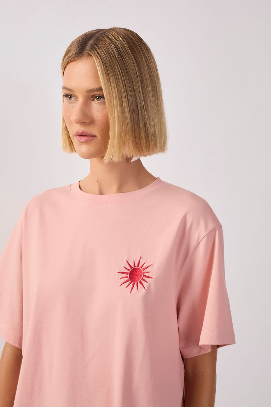 T-shirt Outubro Rosa - 02.08.3766|2348