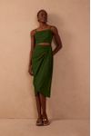 Vestido Midi Linho Envelope