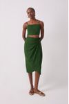 Vestido Midi Linho Envelope