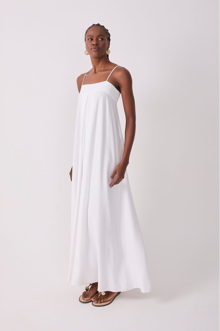 Vestido Longo Decote Reto - 01.33.2525|198 - dressto