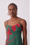 Vestido Laise Estampa Botanico