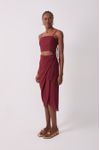 Vestido Midi Linho Envelope