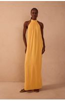 Vestido Cropped Lurex Frente Única