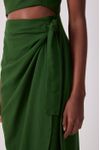 Vestido Midi Linho Envelope