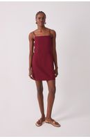 Vestido Curto Linho