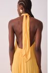 Vestido Cropped Lurex Frente Única