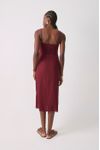 Vestido Midi Linho Envelope