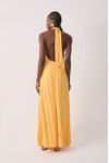 Vestido Cropped Lurex Frente Única