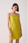 Vestido Curto Linho Reto